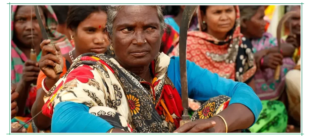 Billede af kvinder i Indien